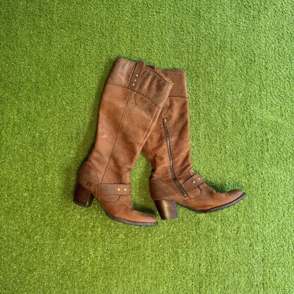 Rustic Rider Born Leather Boots - Picture 2 of 5